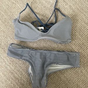 Target Striped Bikini Set